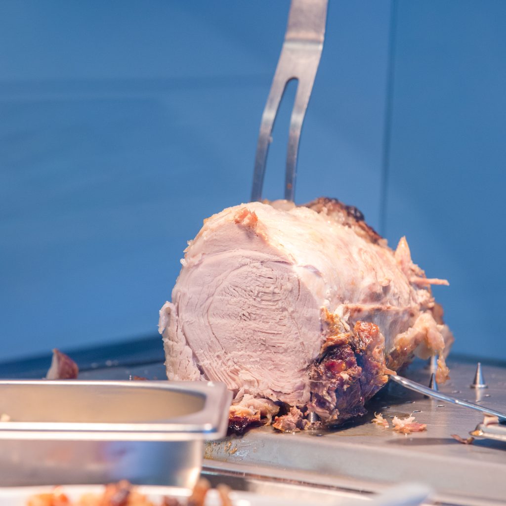 Carved Roast Meat Joint